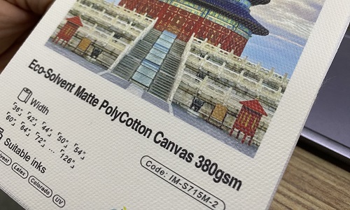 solvent polycotton canvas 380gsm solvent polycotton canvas 380gsm