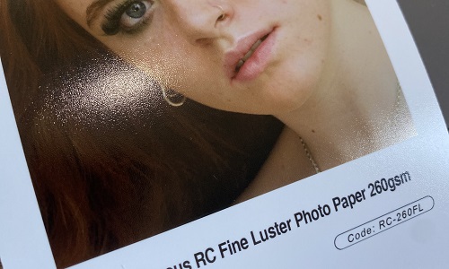 fine luster photo paper