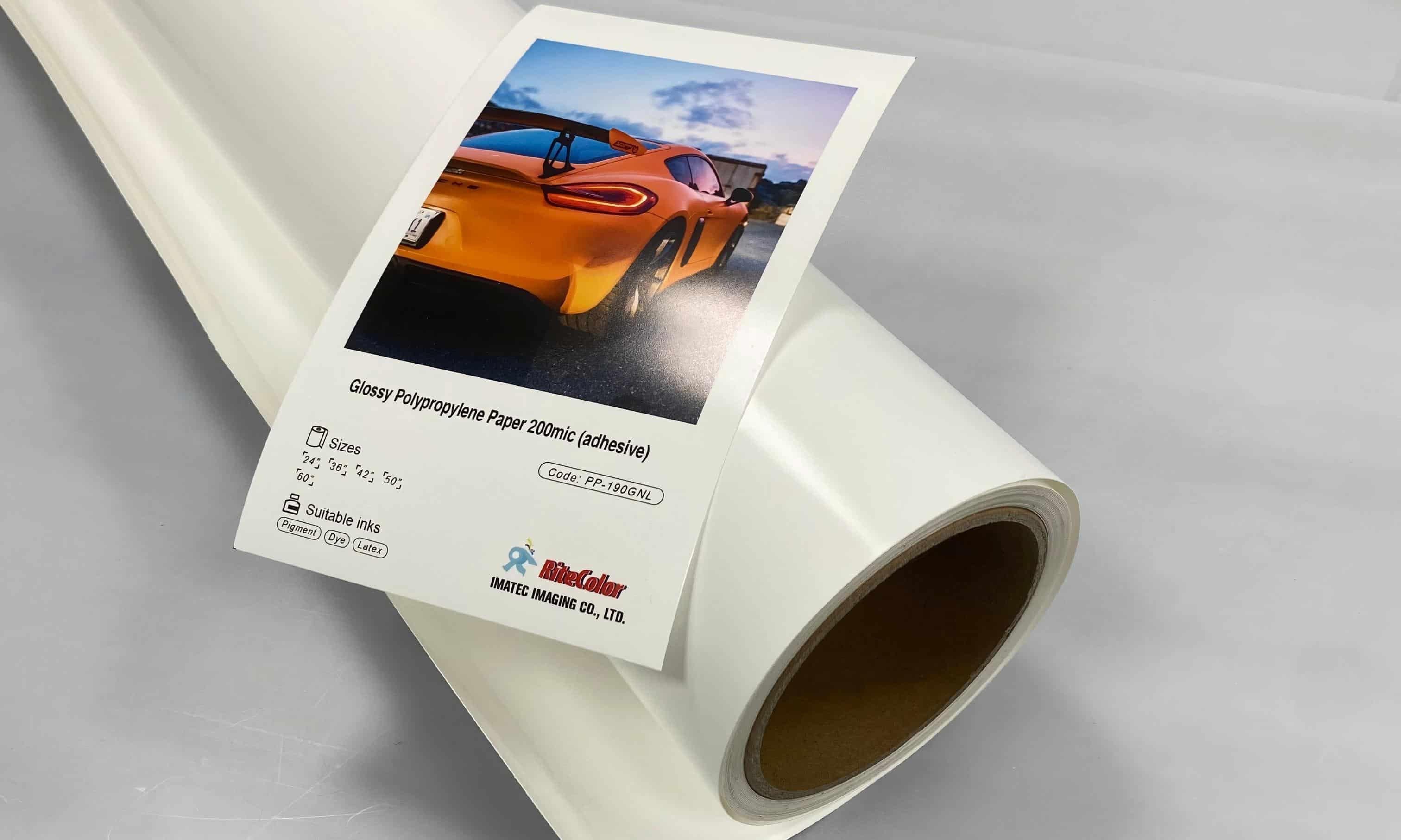 glossy polypropylene paper glossy polypropylene paper