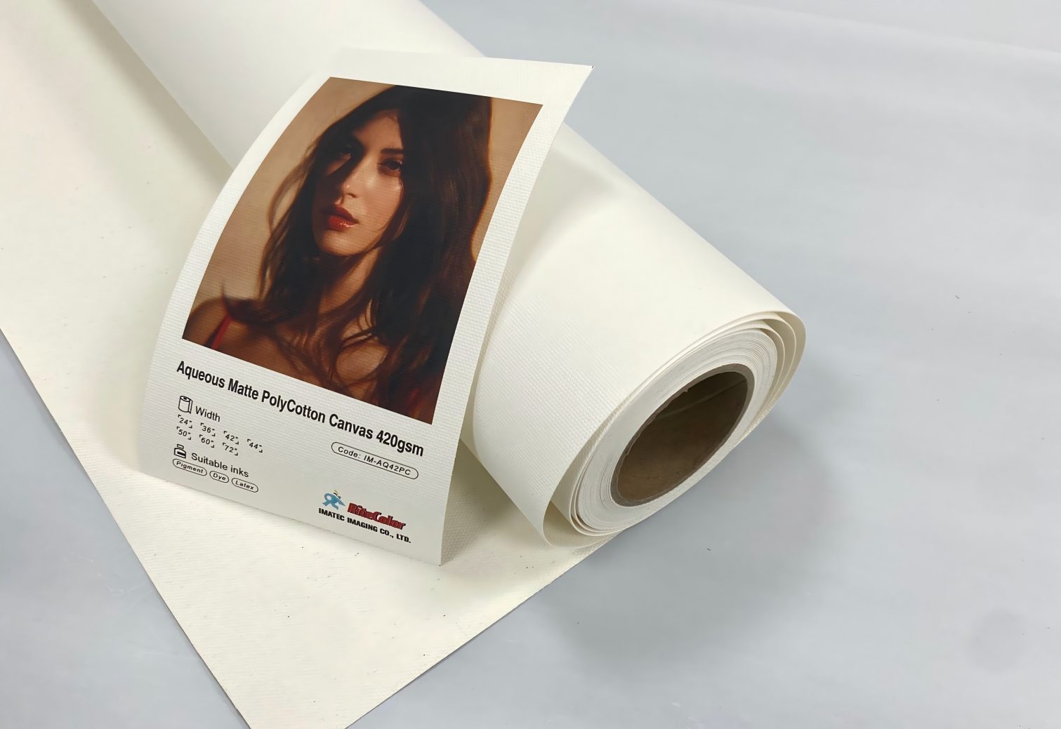 Aqueous Matte PolyCotton Canvas 420gsm