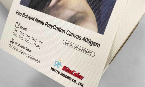 solvent polycotton canvas 400gsm solvent polycotton canvas 400gsm